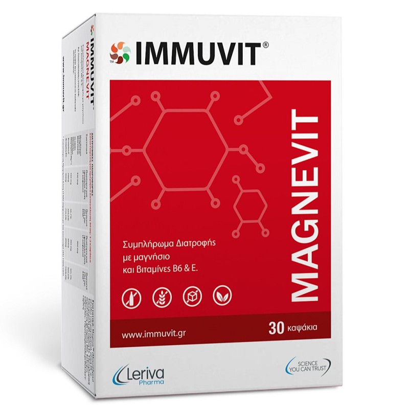 Leriva Immuvit Magnevit Anti Leg Cramps 30caps